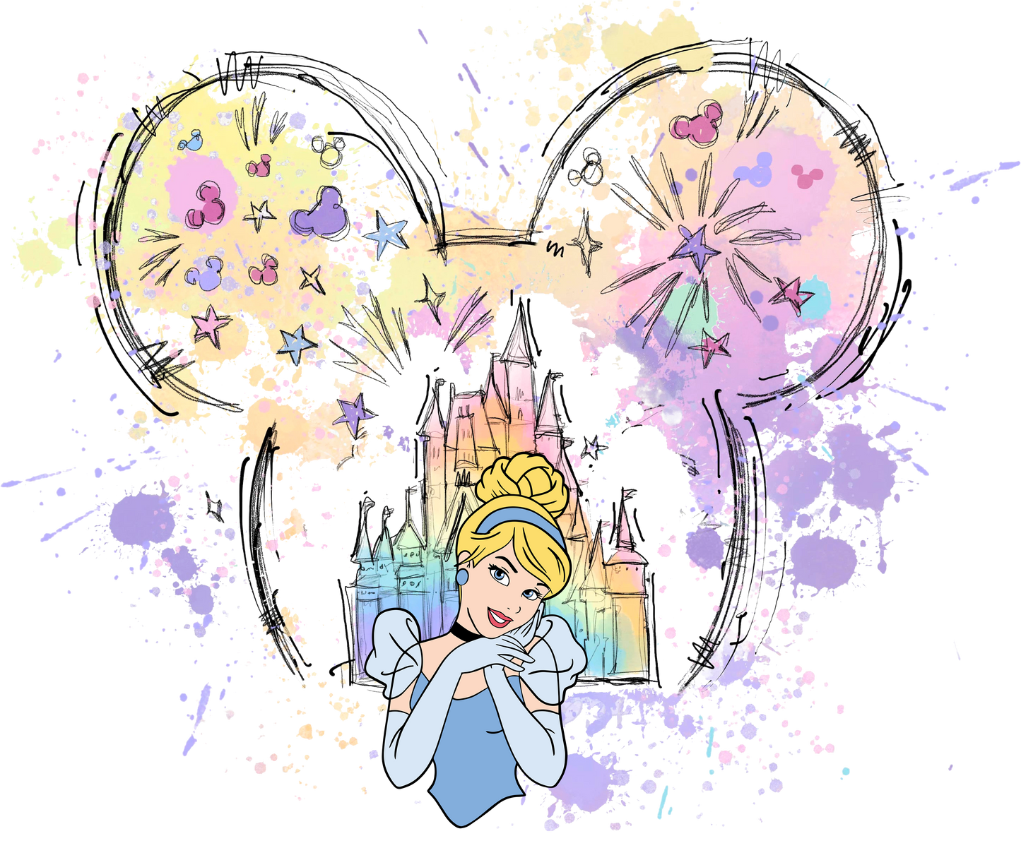 Colorful Cinderella