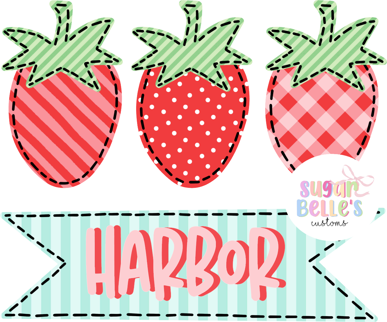 Personalized Strawberry Name