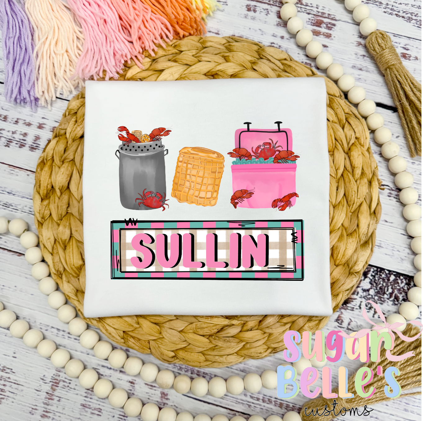 Personalized Crawfish Boil - Girl