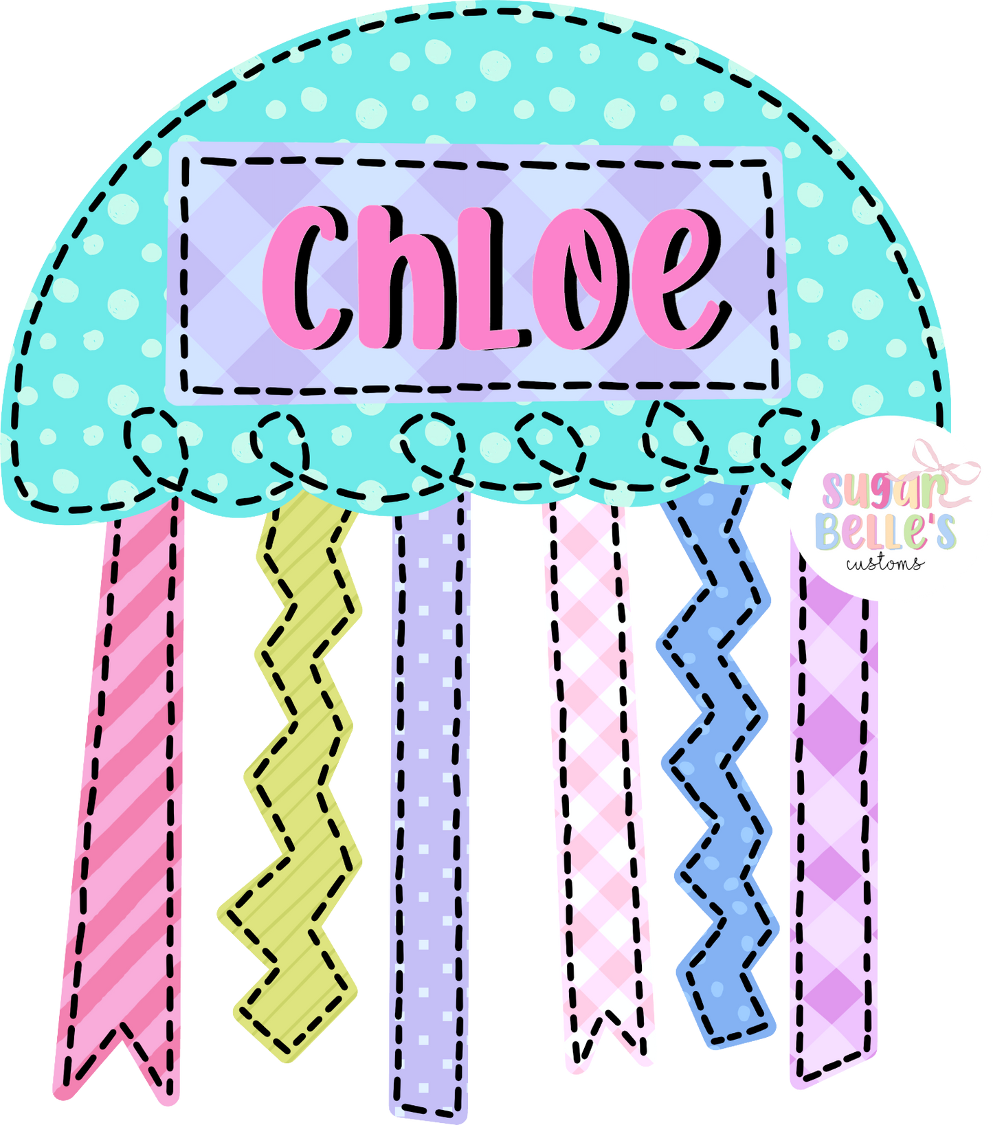 Personalized Jellyfish - Girl