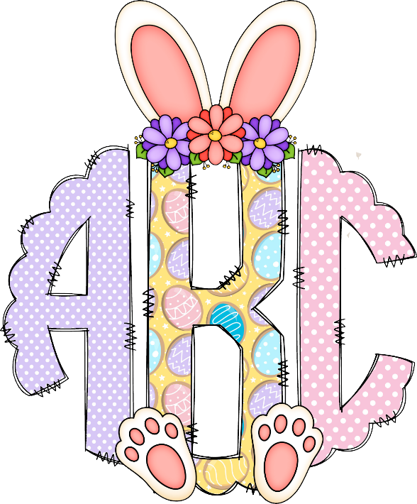 Easter Monogram 2
