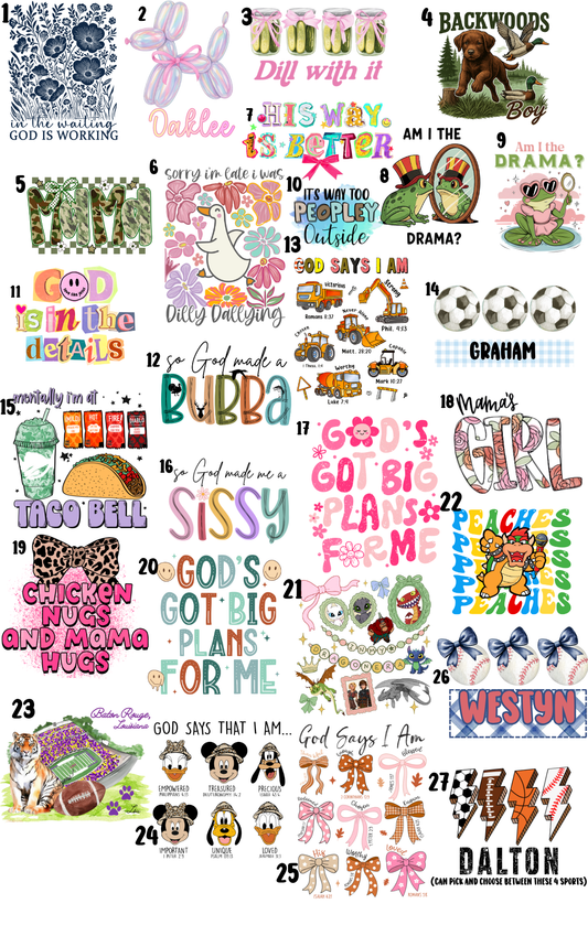 TRANSFER ONLY $15 Monday ( 12/01)