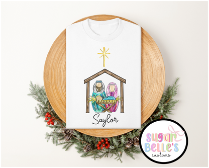Hand Drawn Manger