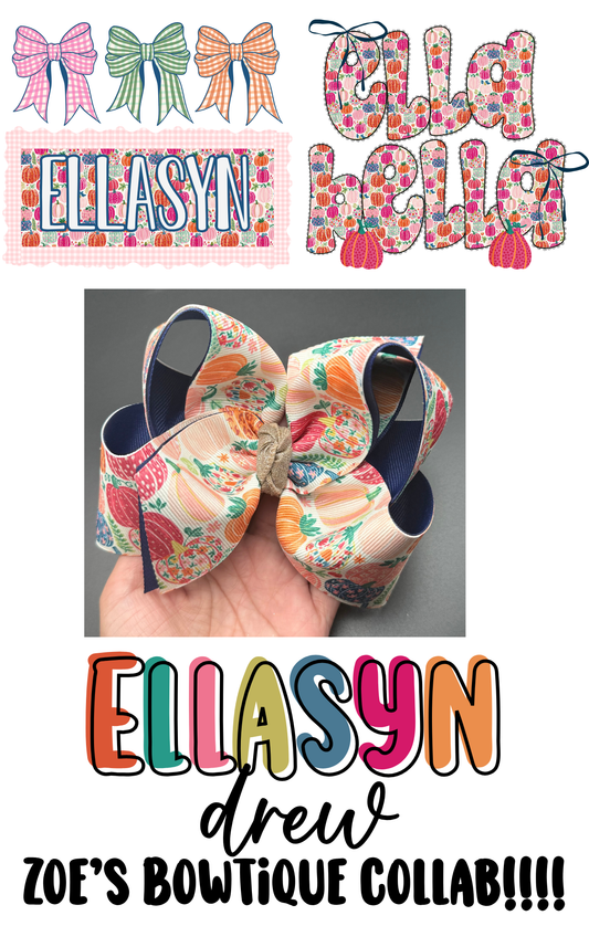PUMPKIN POSEY - ZB COLLAB