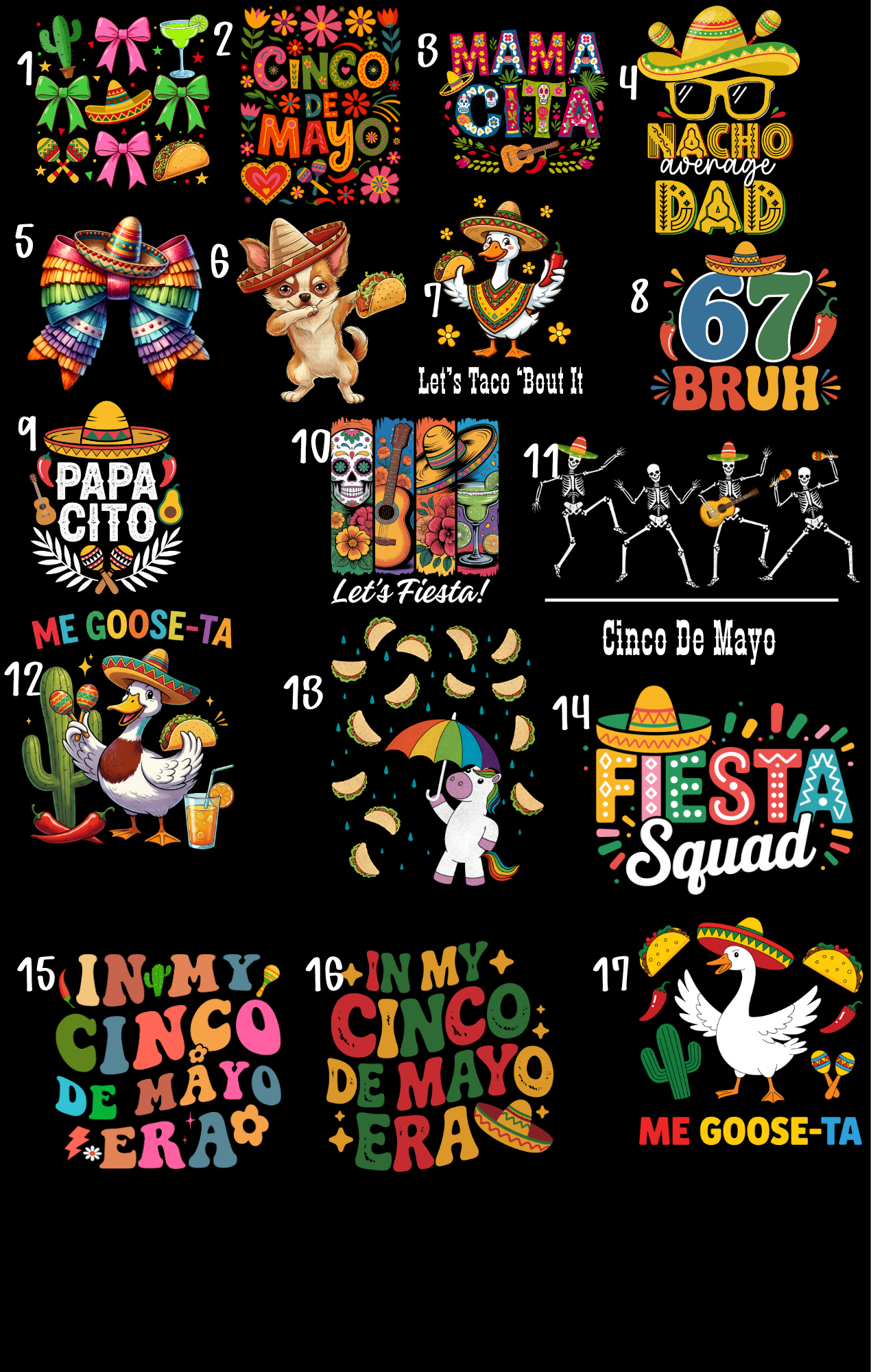 TRANSFER ONLY! Cinco De Mayo!