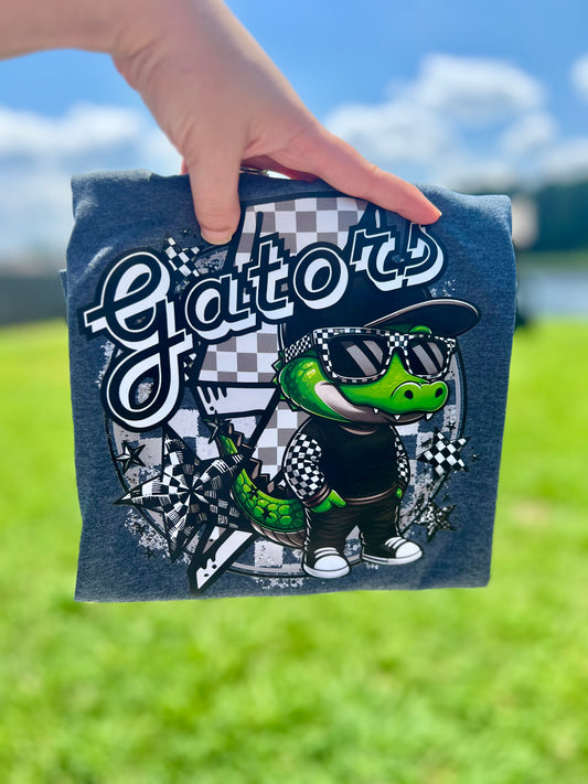 Cool Gator - Black and Green