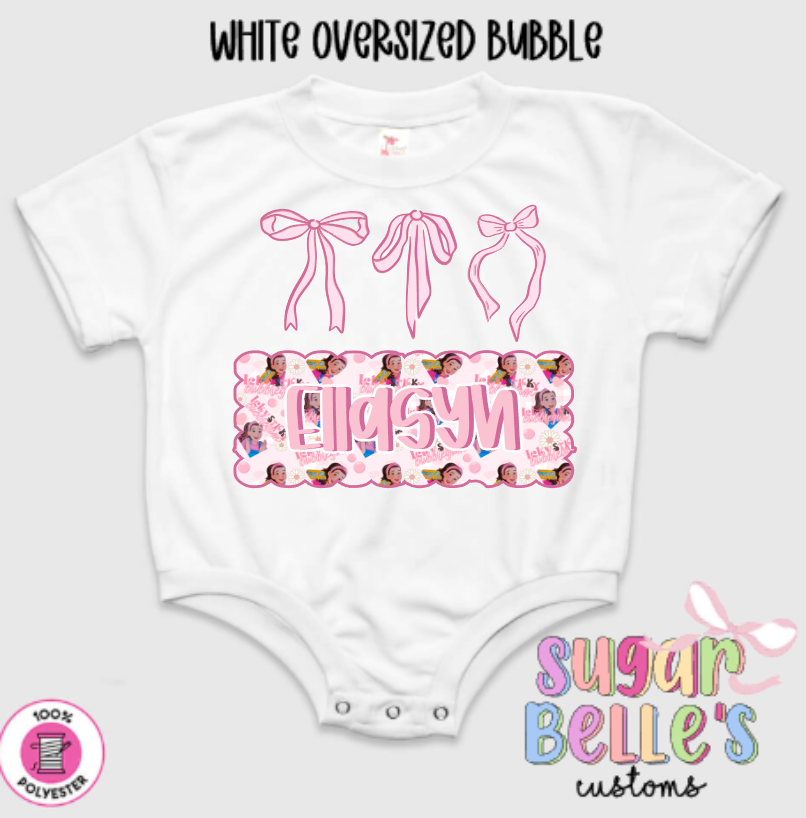 Bubble Gum Name Plate