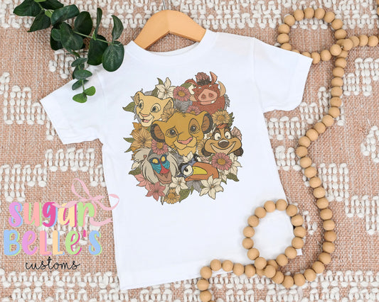 Floral Lion King