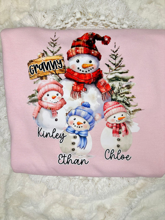 Custom Snowman