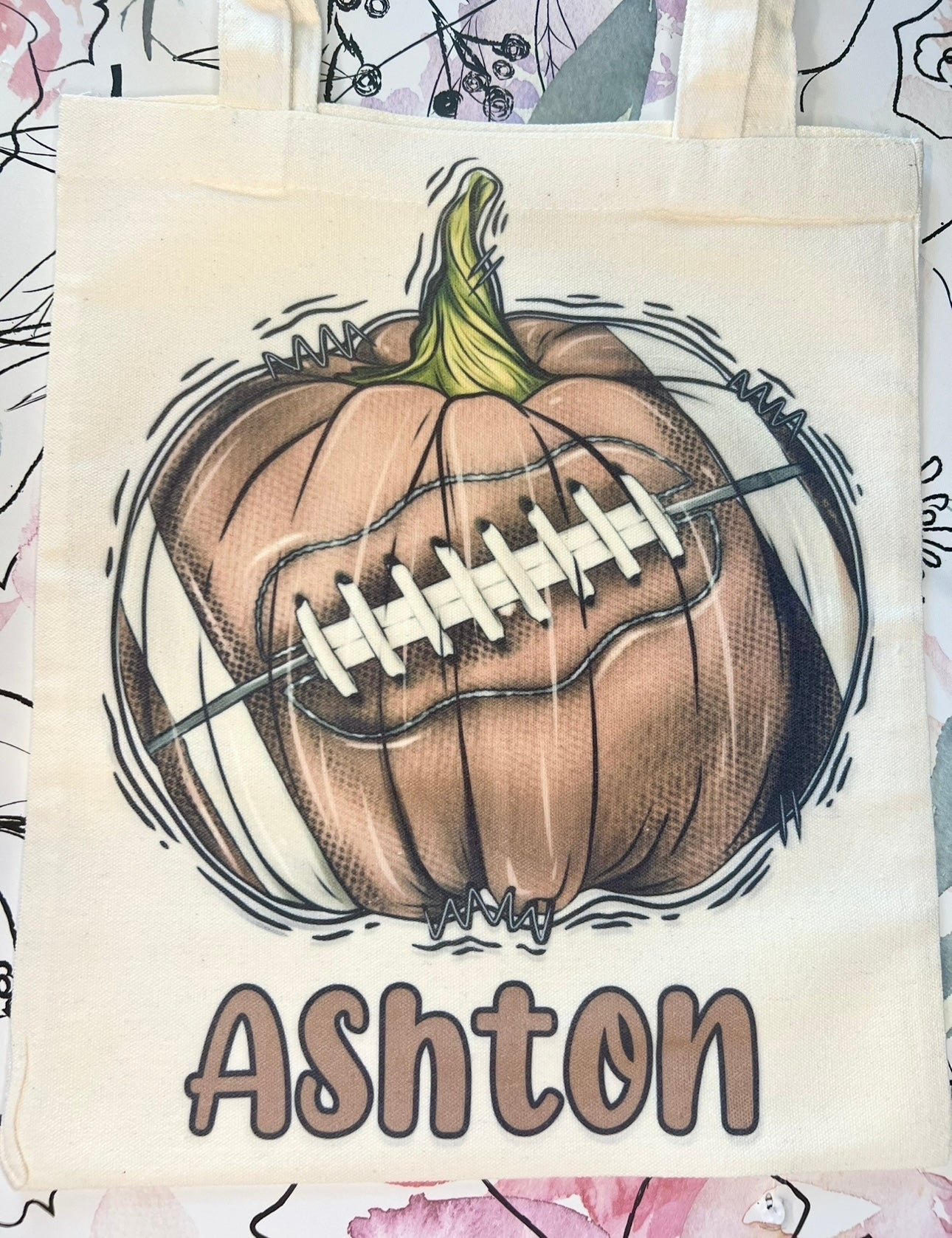 Personalized Tote Bags Trick or Treat