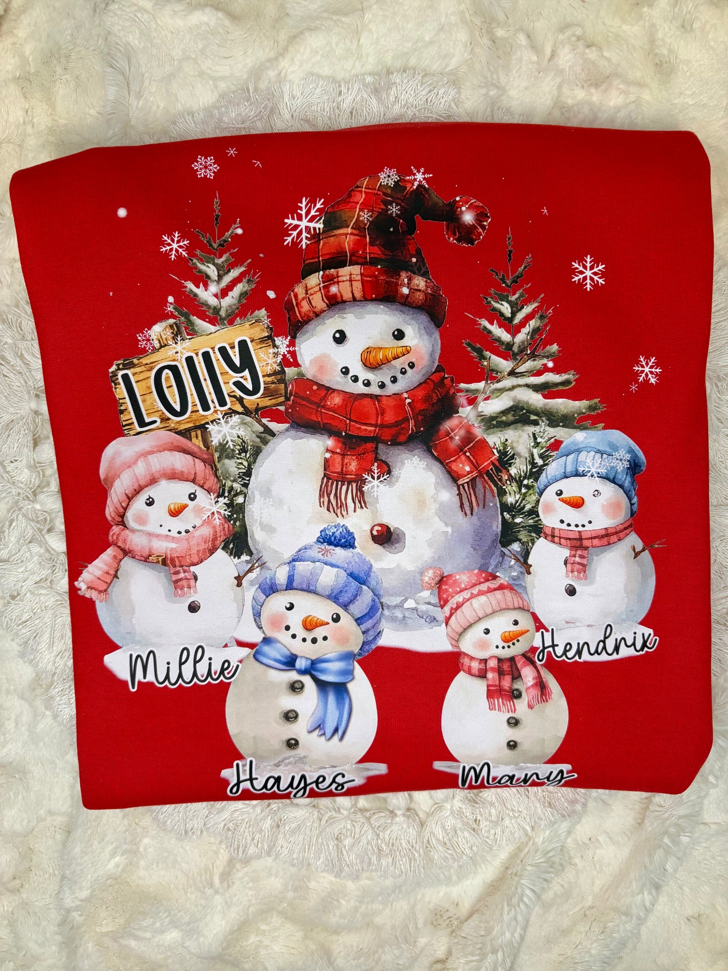 Custom Snowman