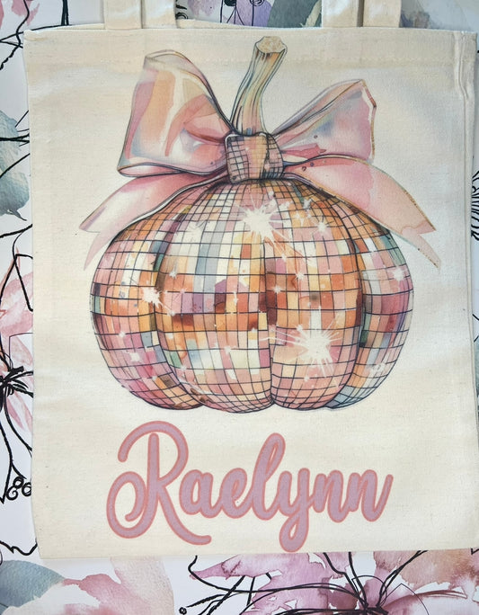Personalized Tote Bags Trick or Treat