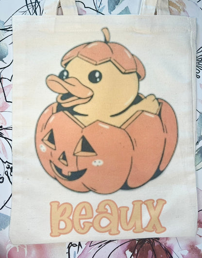 Personalized Tote Bags Trick or Treat