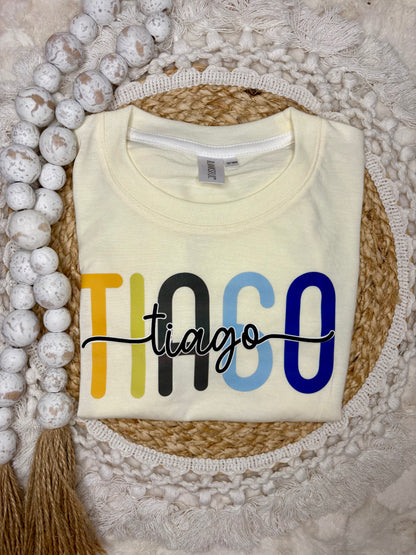 Funky Bubble  name (please specify boy or girl colors in personalization!)