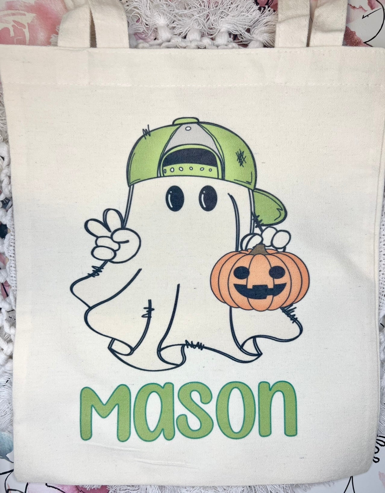 Personalized Tote Bags Trick or Treat