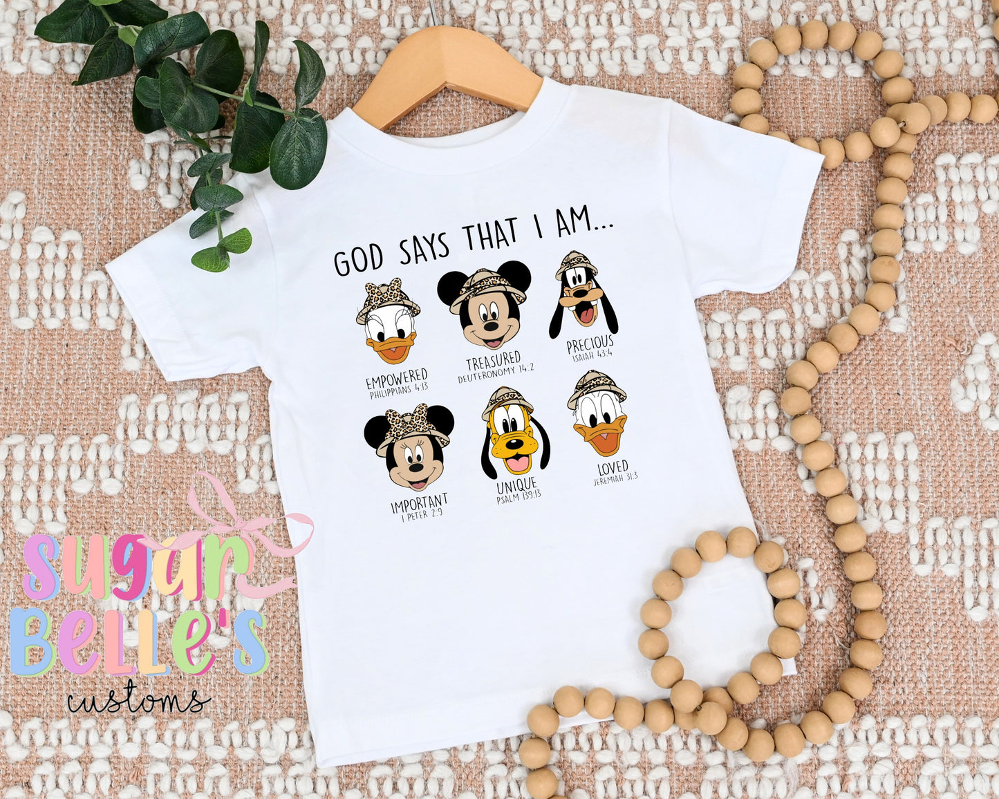 God Says I Am - Mickey Safari Hats
