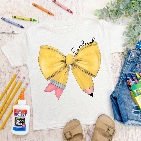 Pencil Bow Name