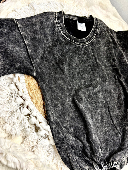 Acid Wash Black Bubble
