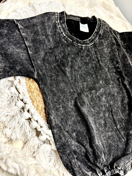 Acid Wash Black Bubble