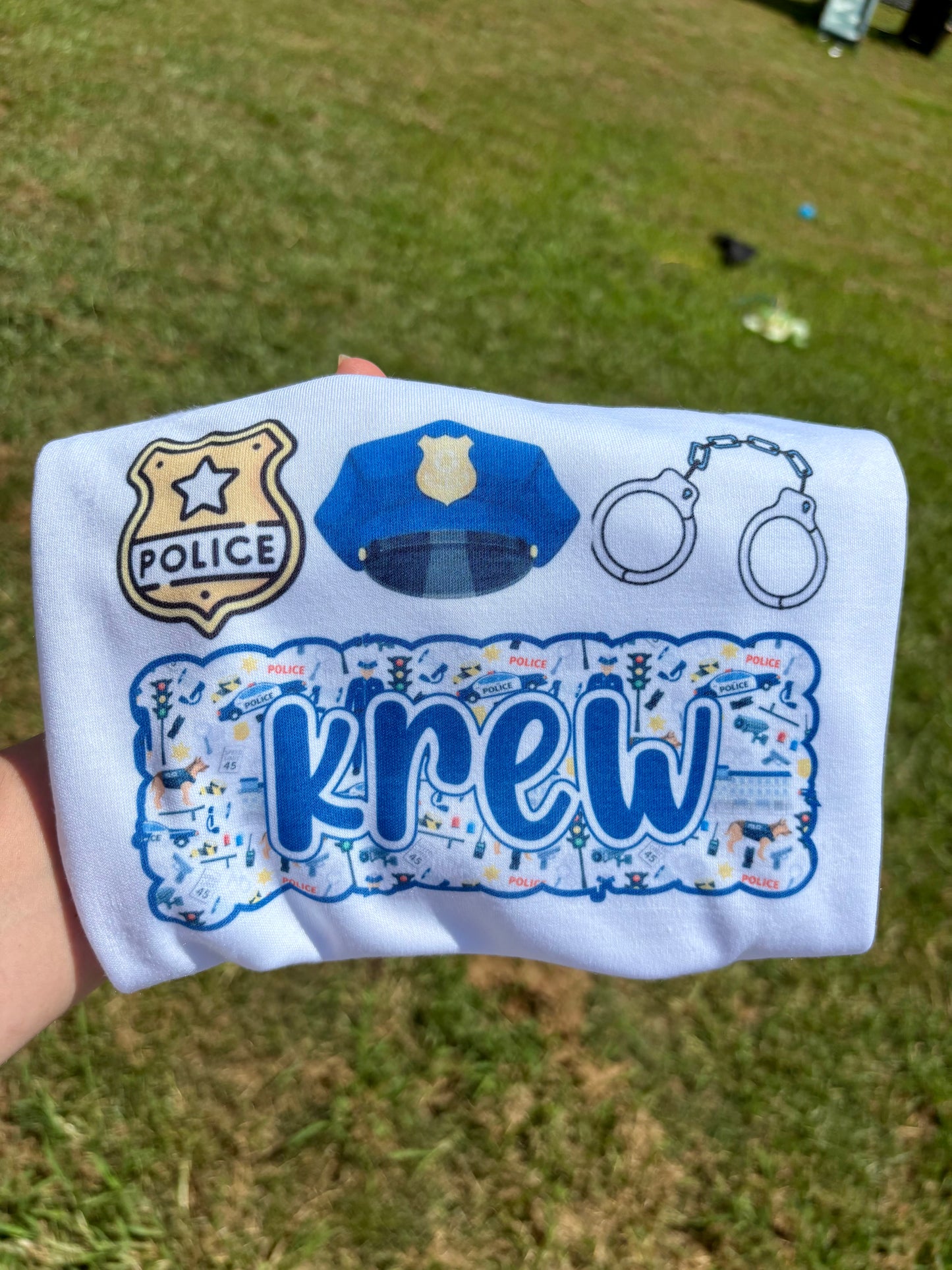 Police Name Plate