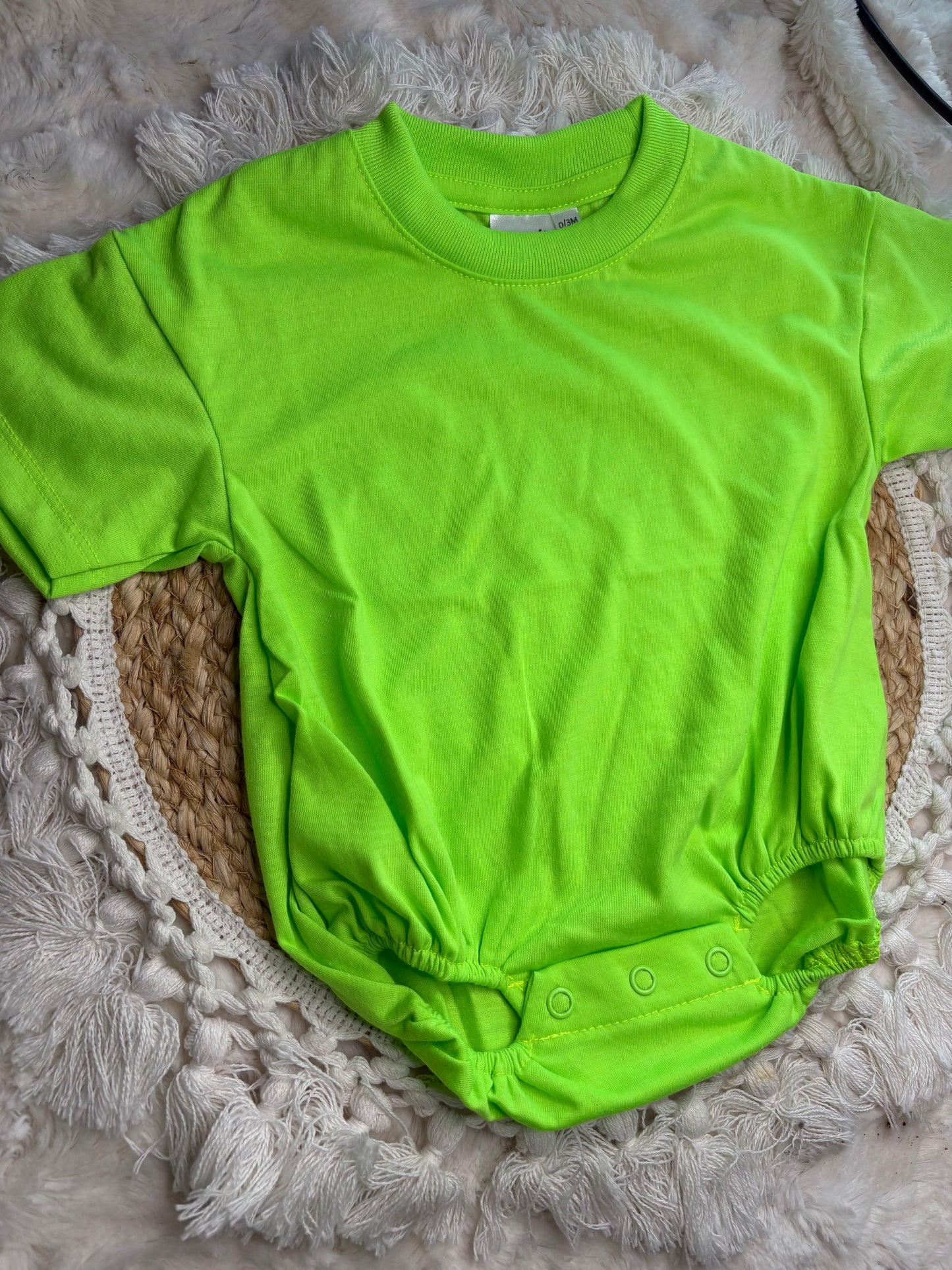 Neon Green Bubble
