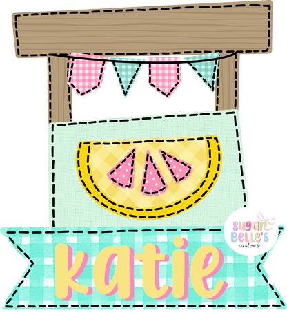 Personalized Lemonade Stand