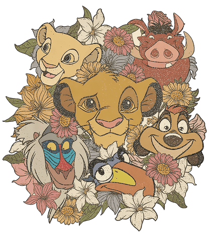 Floral Lion King