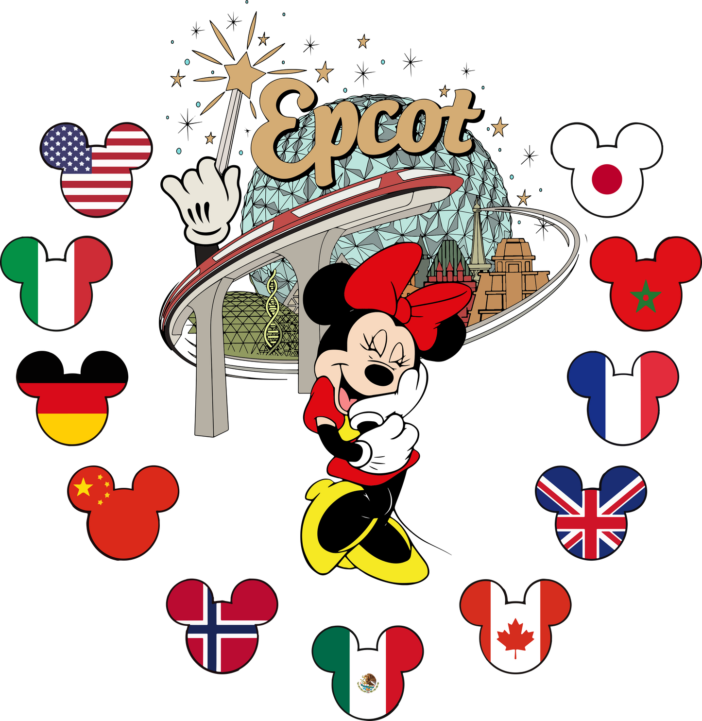 Epcot Minnie