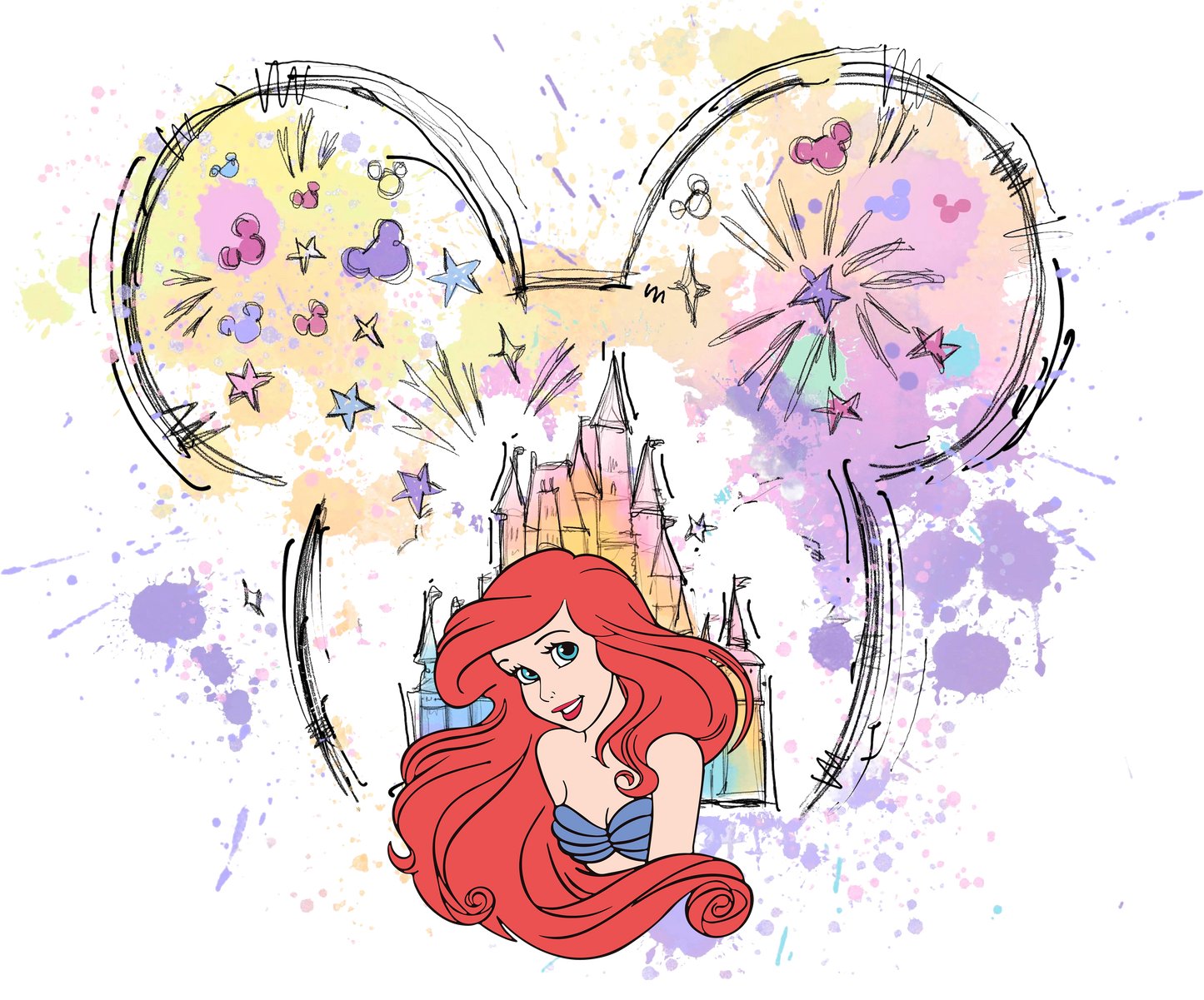 Colorful Ariel