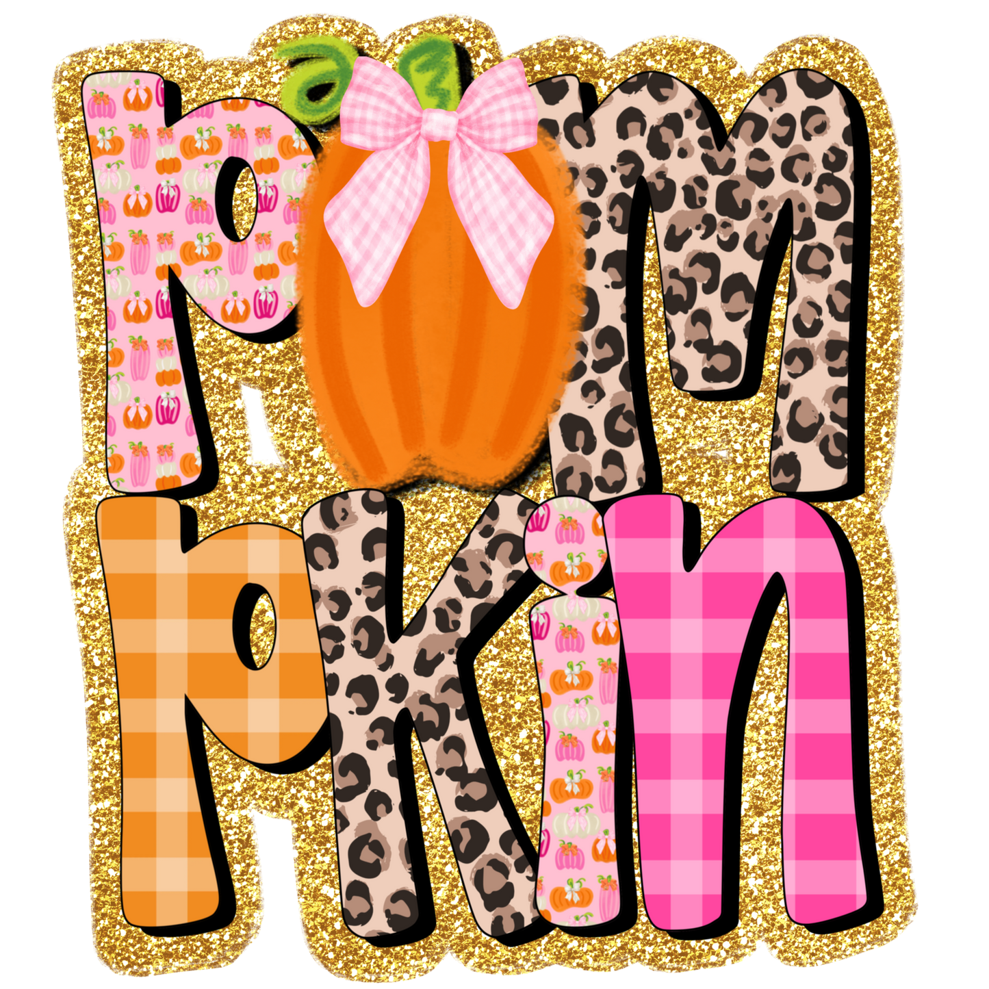 Ruffle Pink Pumpkin