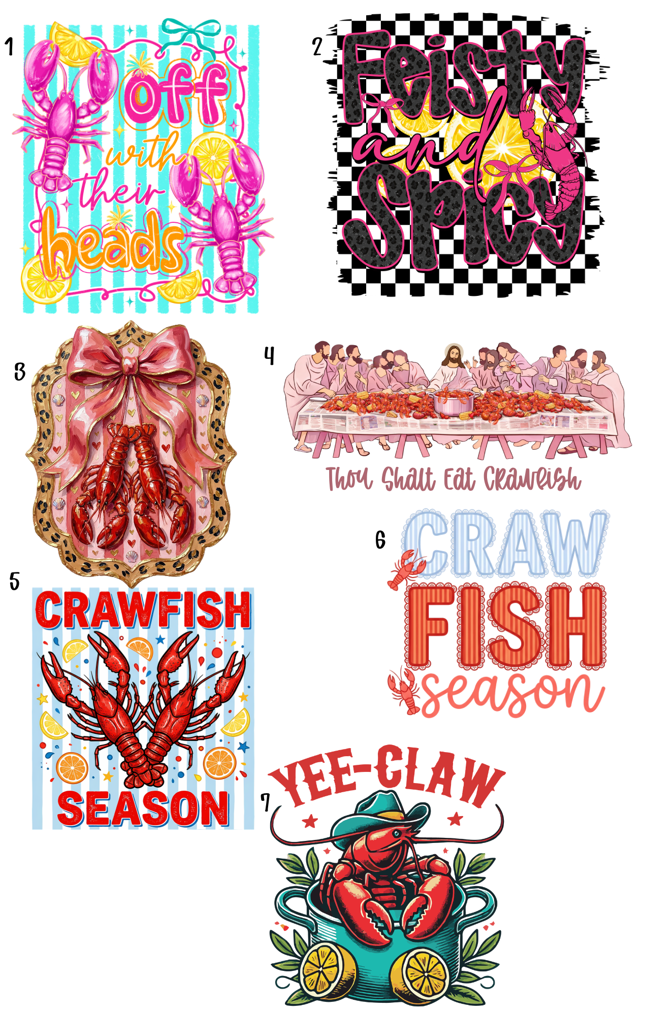 TRANSFER ONLY Crawfish Drop!