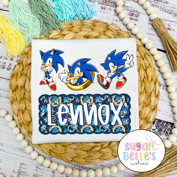 Sonic Name Plate