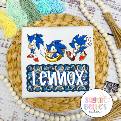 Sonic Name Plate