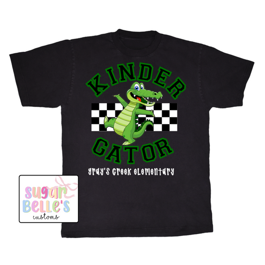 Kinder Gator - With Checkard