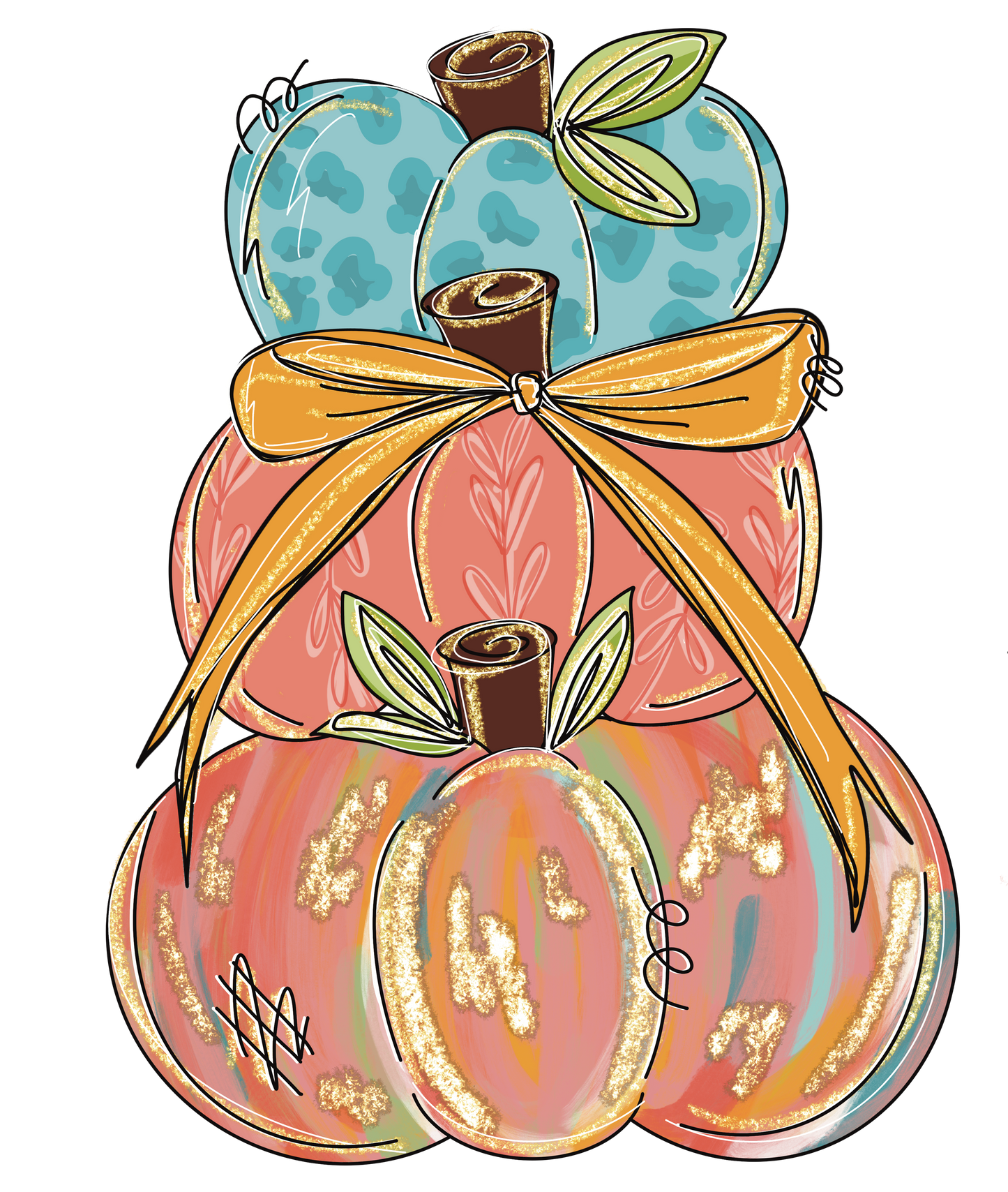 Personalized Fall Pumpkin Name