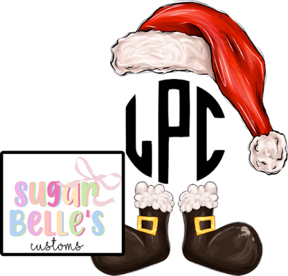 Santa Monogram