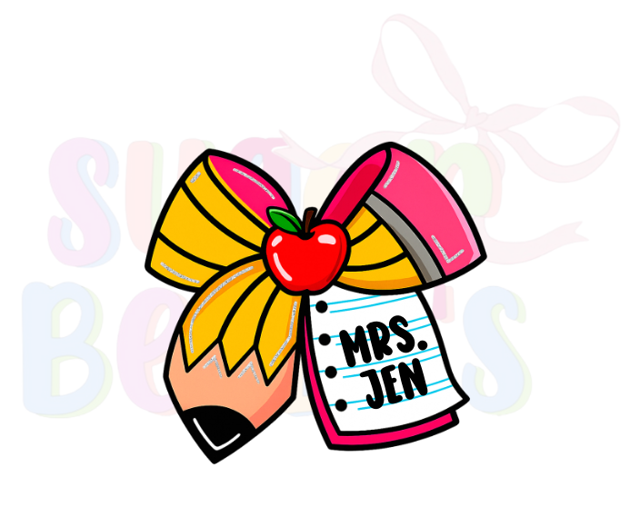 Teacher Bow Name