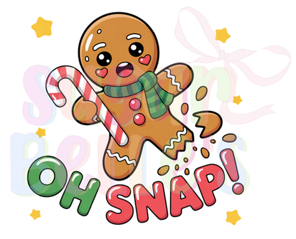 Oh Snap Gingerbread Man