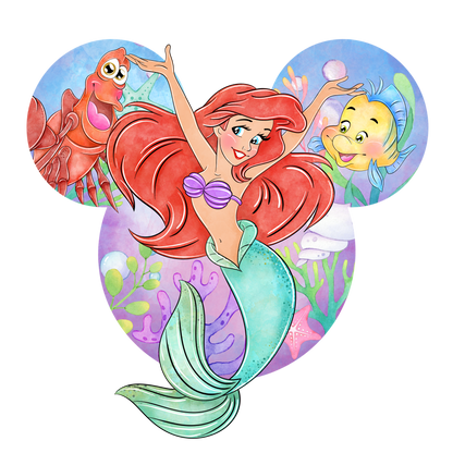 Full Colorful Ariel