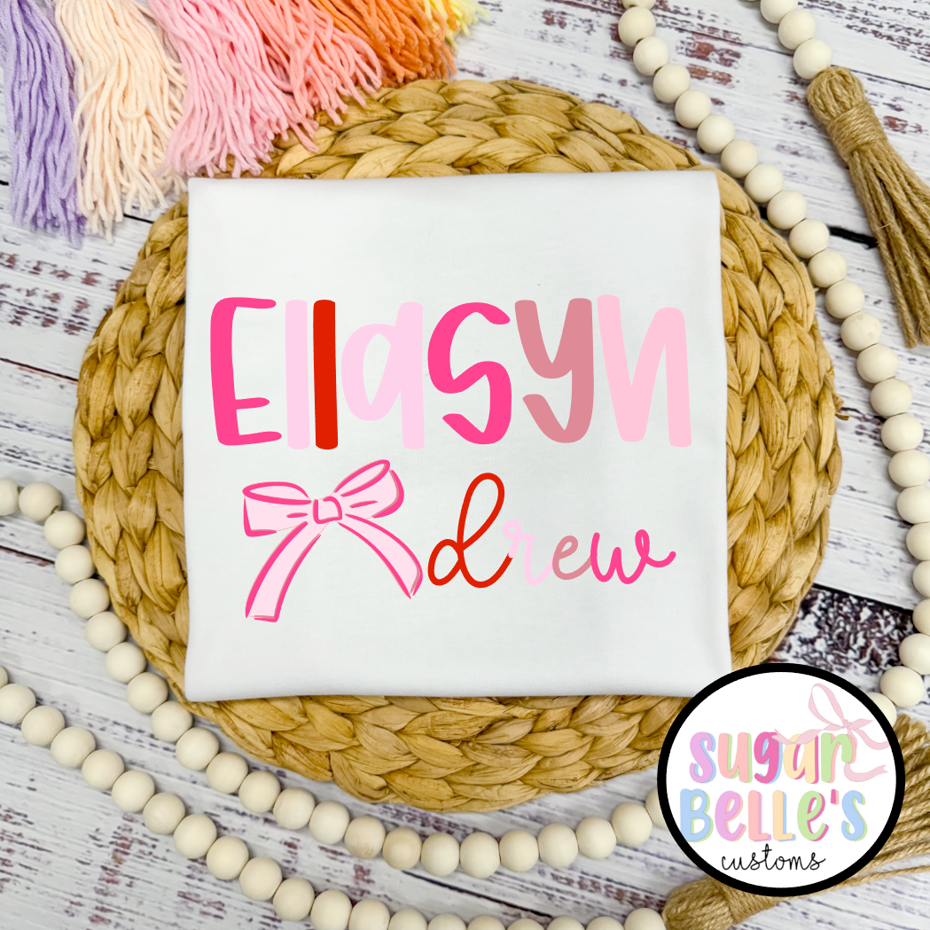 Bow name - Pink