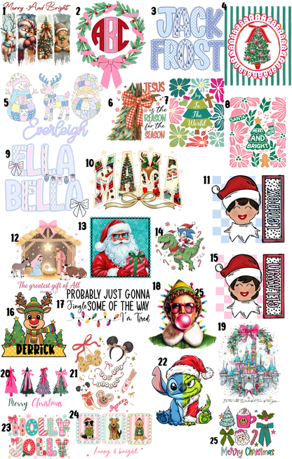 CHRISTMAS IN JULY - DROP 1