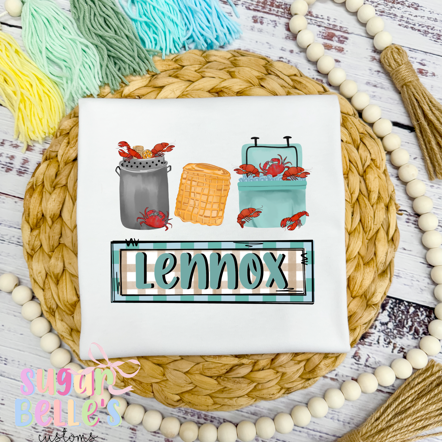 Personalized Crawfish Boil - Boy