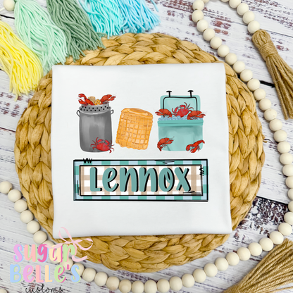 Personalized Crawfish Boil - Boy