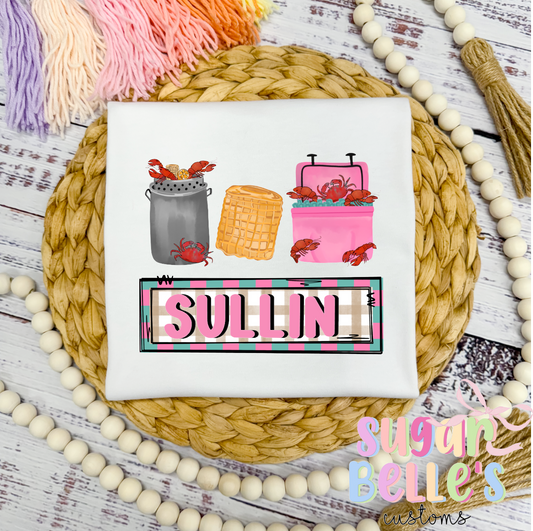 Personalized Crawfish Boil - Girl