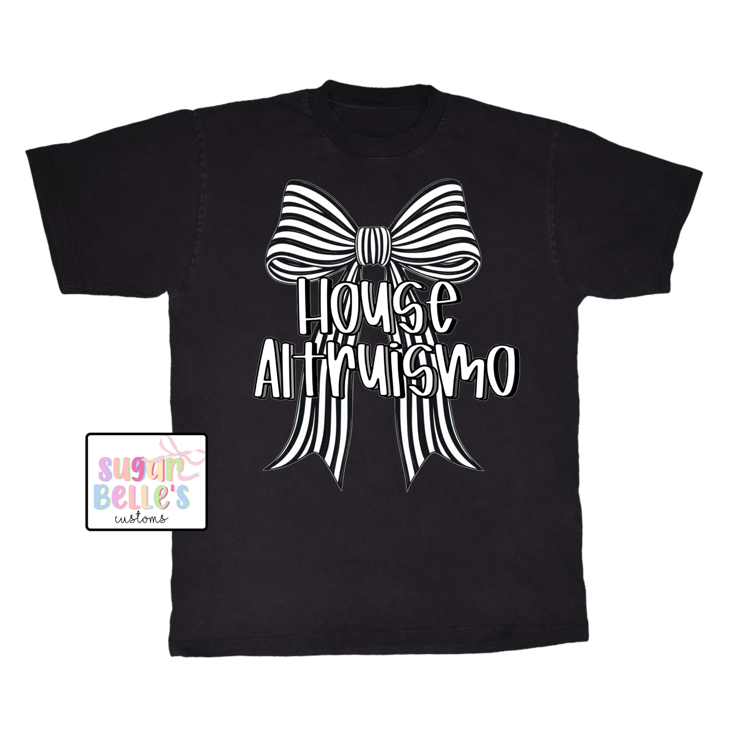 House Altruismo - Black and White Bow - Gators