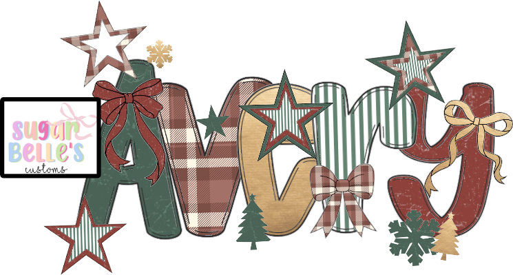 Christmas Alpha - WITH BOWS