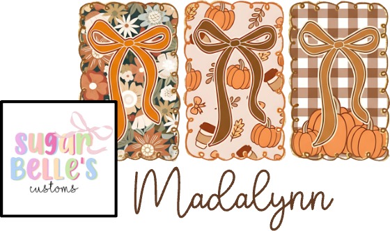 Fall Coquette Bow Name