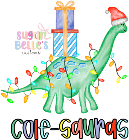 Dino Name - Christmas