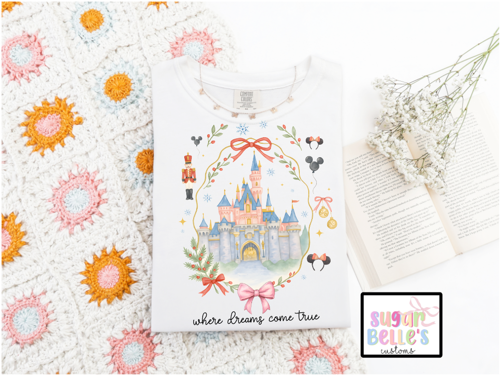 Disney Christmas Castle