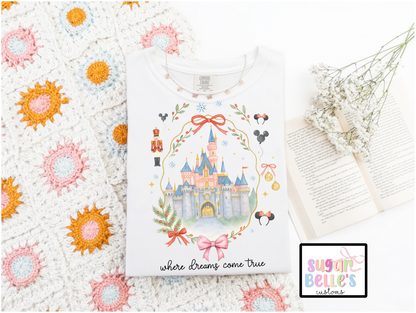 Disney Christmas Castle